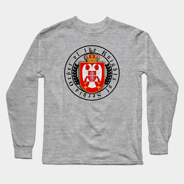 Santa Clarita Diet Knights of Serbia Long Sleeve T-Shirt by shanestillz